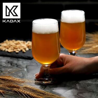 Набор из 6 стаканов для пива 385 мл KADAX