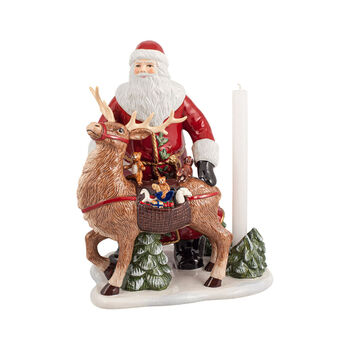 СтатуеткаСанта з оленем 30 x 24 x 35 см, Christmas Toys Memory Villeroy & Boch