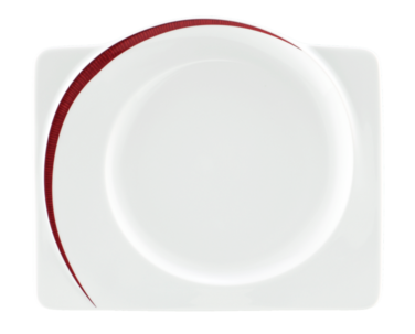 Тарелка для завтрака квадратная 25 см Bossa Nova Paso Seltmann