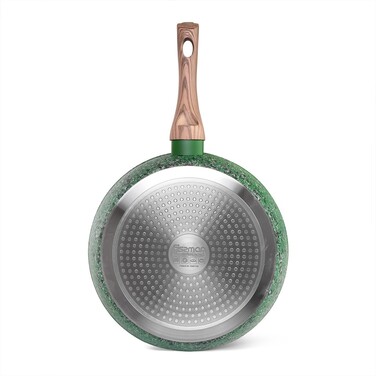 Глибока сковорідка Fissman MALACHITE 24x6,5см (14309)