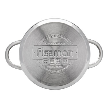 Каструля зі скляною кришкою 12 см 0,8 л Bambino Fissman