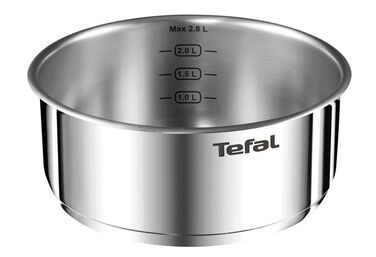 Tefal Набір посуду Ingenio Emotion, змінна ручка, 4предмети, нержавіюча сталь, бакеліт