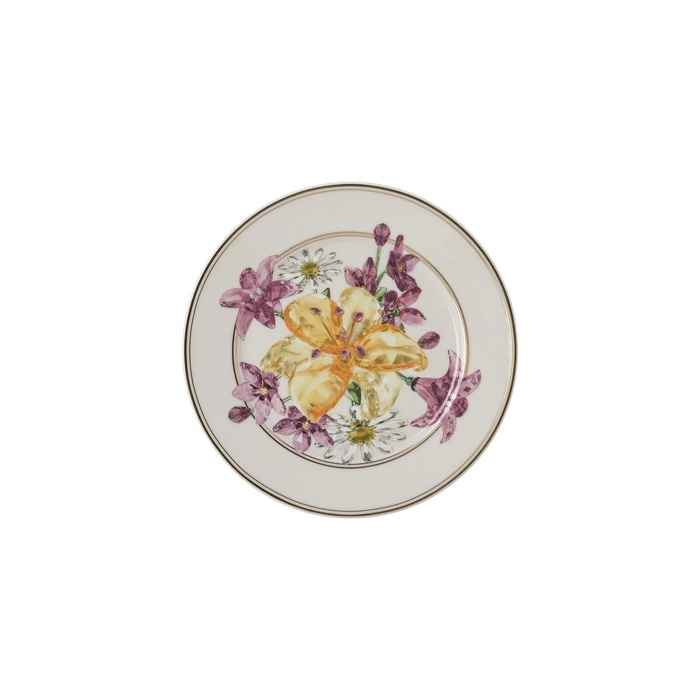 Тарелка для хлеба 18 см Букет IDYLLIA Swarovski x Rosenthal