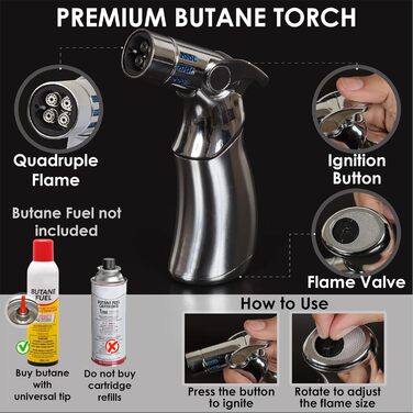 Набор для копчения коктейлей и классических напитков с факелом включает в себя 8 уникальных вкусов Smokeologist