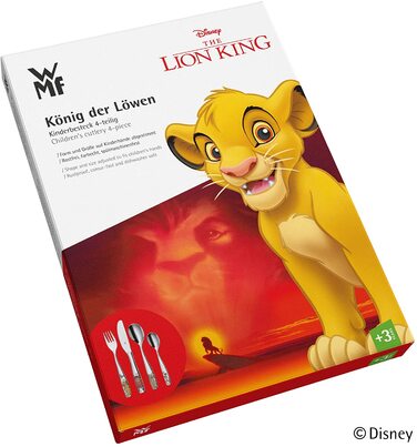 Набір дитячих столових приборів 4 предмети The Lion King WMF