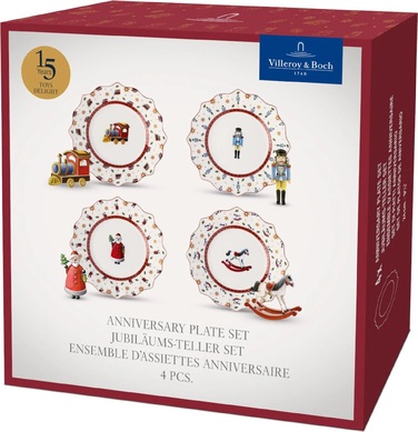 Набір з 4 тарілок 24,4 см Toy's Delight Villeroy & Boch