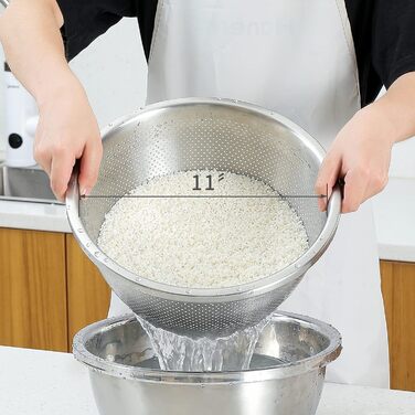 Микропористое сито из высококачественной нержавеющей стали 30 см Paoli