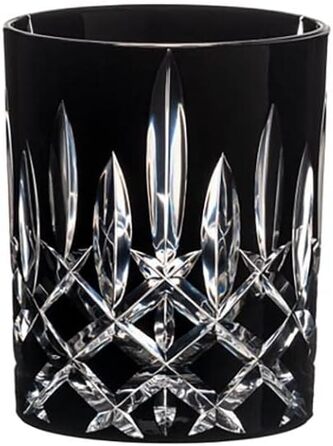 Кольорові келихи для віскі в індивідуальній упаковці, стакан для віскі з кришталевого скла, 295 мл, (чорний)
