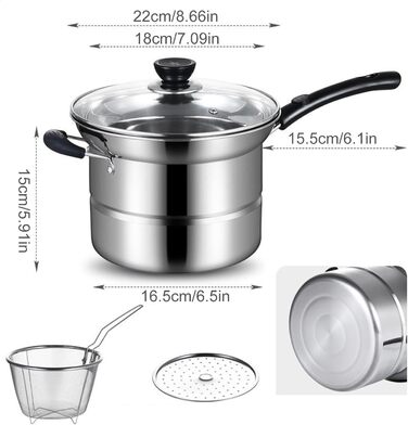 Фритюрниця-каструля для смаження Generisch