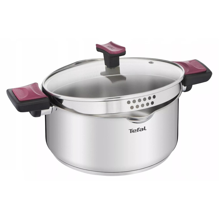 Tefal Набір посуду Cook&Clip, 10 предметів (G723SA74)