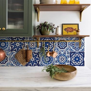 Наклейки на плитку 20 x 20 см 12 шт RMJCXYS