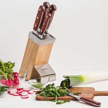 Набір ножів 6 предметів з титановим покриттям AMBITION