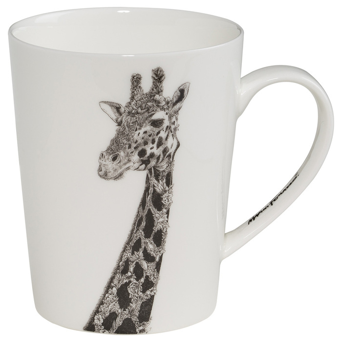 Кружка для чая Maxwell Williams Giraffe MARINI FERLAZZO, фарфор, 12,5 х 9 х 11,5 см, 460 мл