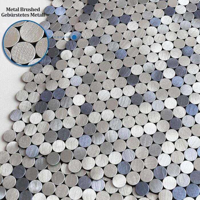 Самоклеящаяся плитка для кухни 10 шт M MOFIT