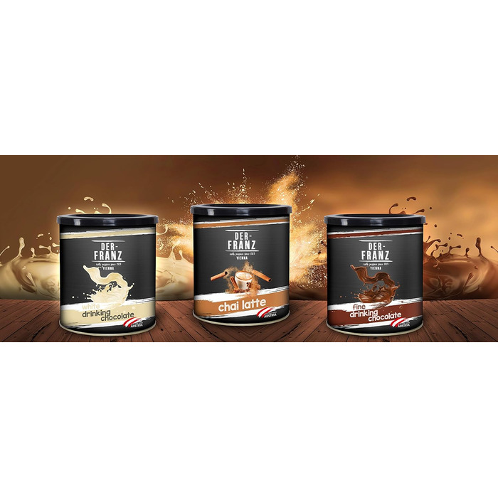 Растворимый напиток Chai Latte, 2 банки по 500 г Der-Franz