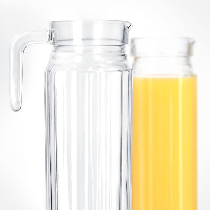 Скляний глечик з міцного скла 1,1 л KADAX