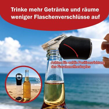 Відкривачка для пляшок з контейнером для кришечок Nordkai