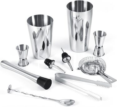 Набор для приготовления коктейлей из 10 предметов UPQRSG