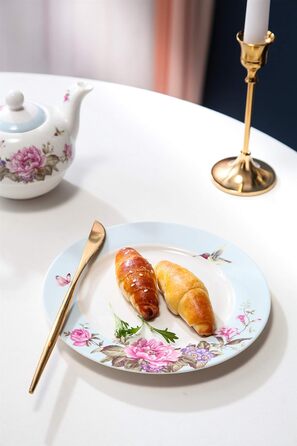 Порцелянові десертні тарілки набір з 4 шт 17,8 см London Boutique