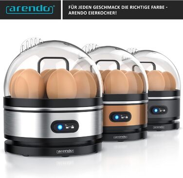 Електрична яйцеварка - 1-7 яєць, 400 Вт, Arendo