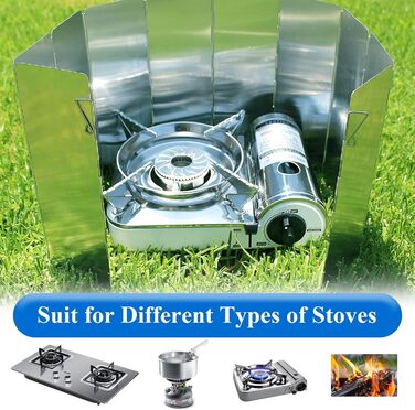 Брызкозащитный экран для уличных плит и газовых плит YAYODS