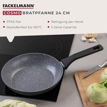 Сковорода 24 см з керамічним покриттям Cosmo Fackelmann