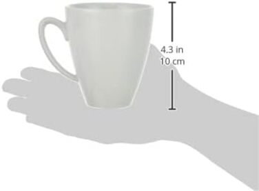 Кружка 0,35 л з ручкою, біла Mesh Rosenthal