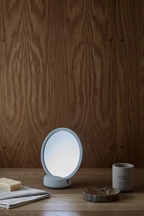 Косметичне дзеркало 17 см світло-синє Sono Blomus