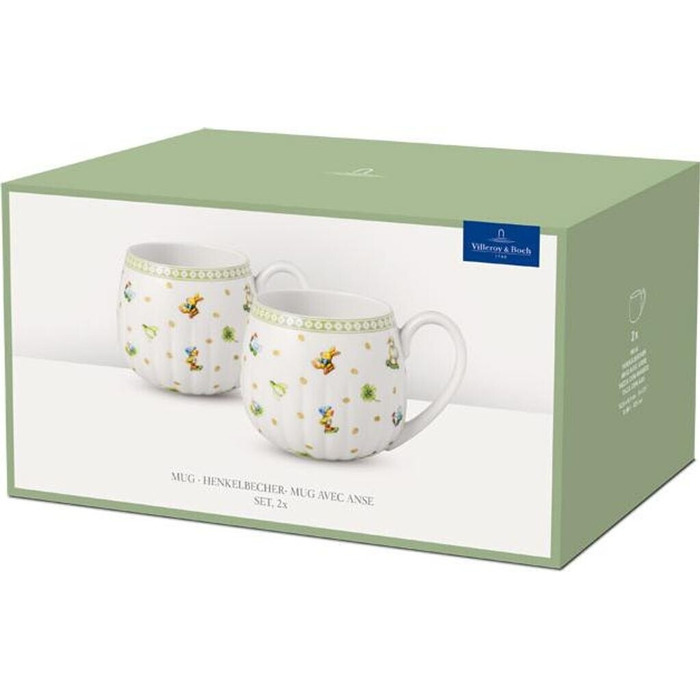 Набір з 2 кухлів з ручкою 0,35 л Easter Delight Villeroy & Boch