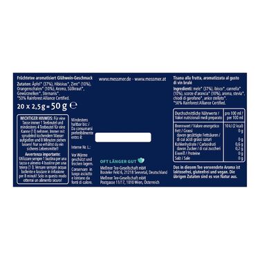 Чай Месмер - 48 чайних пакетиків 24 видів Атмосферний дизайн для демонстрації Різдвяний календар ідеально підходить як подарунок Фруктовий та трав&39яний чай (ЗИМОВИЙ ПУНШ, 20 чайних пакетиків)