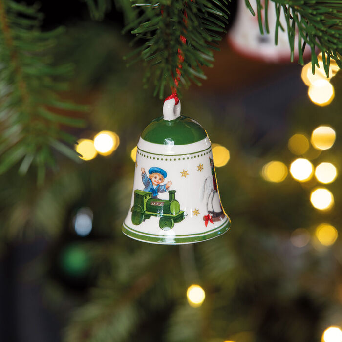 Елочное украшение колокольчик 5,5 см зеленый My Christmas Tree Villeroy & Boch