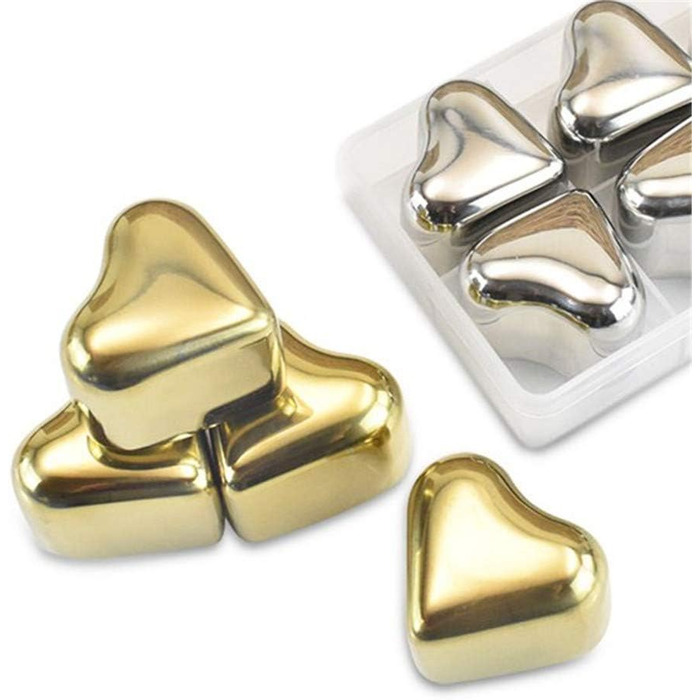 Набір охолоджувальних каменів для віскі з нержавіючої сталі Ulalaza