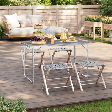 Кемпінговий стіл 120 x 60 см WOLTU