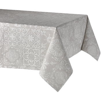 Скатертина Atenas Home Textile Medina Blanco, бавовна з покриттям, 150 x 200 см