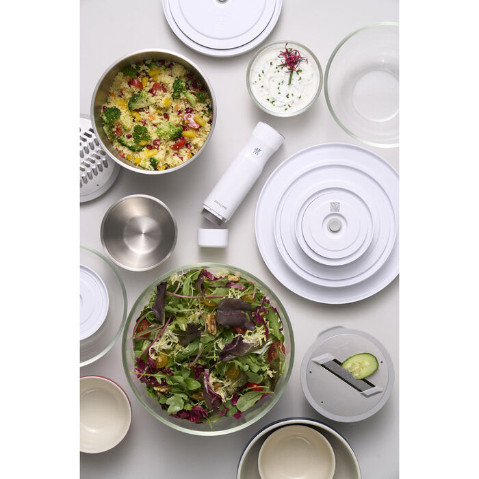Вакуумна кришка для миски 24 см, біла Fresh & Save Zwilling