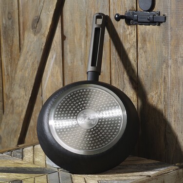 Сковоріда для жарки Fissman VELA ROCK 24x4,5 см алюміній з антипригарним покриттям (14241)
