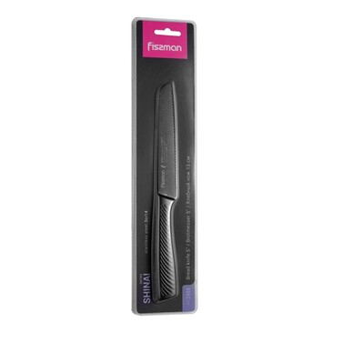 Ніж для хліба Fissman SHINAI graphite 13 см (2488)