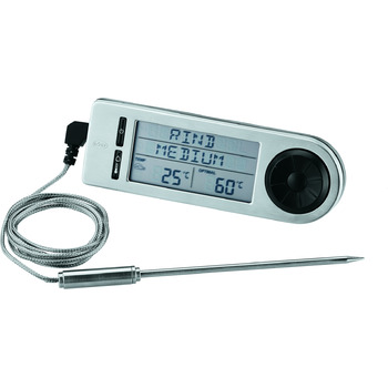 Термометр для мяса цифровий з двома датчиками 14,5х5х2 см Rosle