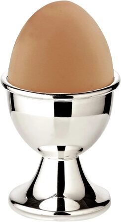 Набір з 2 посріблених підставок для яєць 5 см Classo EDZARD