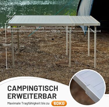 Складной кемпинговый стол для 4 человек TIMBER RIDGE