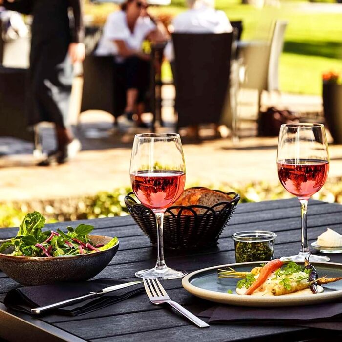 Набор из 4 пластиковых винных бокалов 550 мл FWEEK