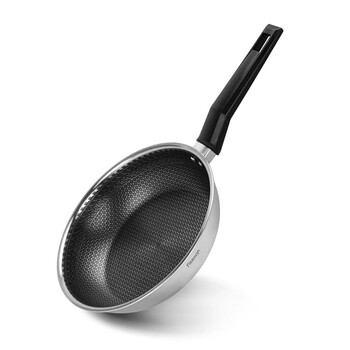 Сковорода для жарки Fissman IRON CHEF 24x5,5 см нержавеющая сталь с антипригарным покрытием (5455)