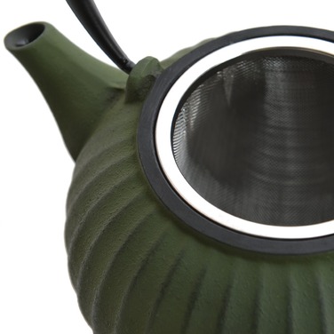 Чайник для заварювання чавунний 1,3 л, зелений Studio Berghoff