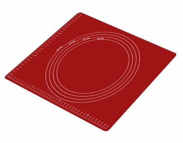 Силіконовий килимок для випічки червоний 30 х 38 см Flexxibel Dr. Oetker