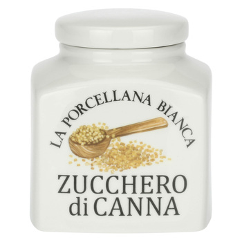 Банка для темного цукру La Porcellana Bianca CONSERVA, порцеляна, 1,1 л