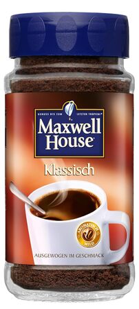 Розчинна кава Classic, банка 200 г на 112 порцій Maxwell House
