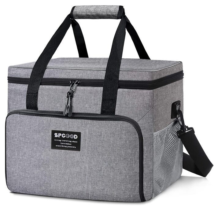 Термосумка 20 л сіра SPGOOD