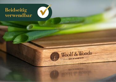 Доска для нарезки из акации 35 х 25 см Woolf & Woods