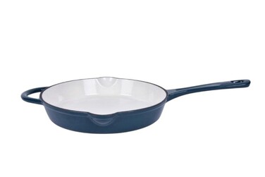 Сковорідка чугунна Tierra 28 см синя 830346 NOIS