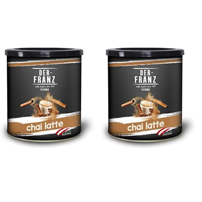 Растворимый напиток Chai Latte, 2 банки по 500 г Der-Franz